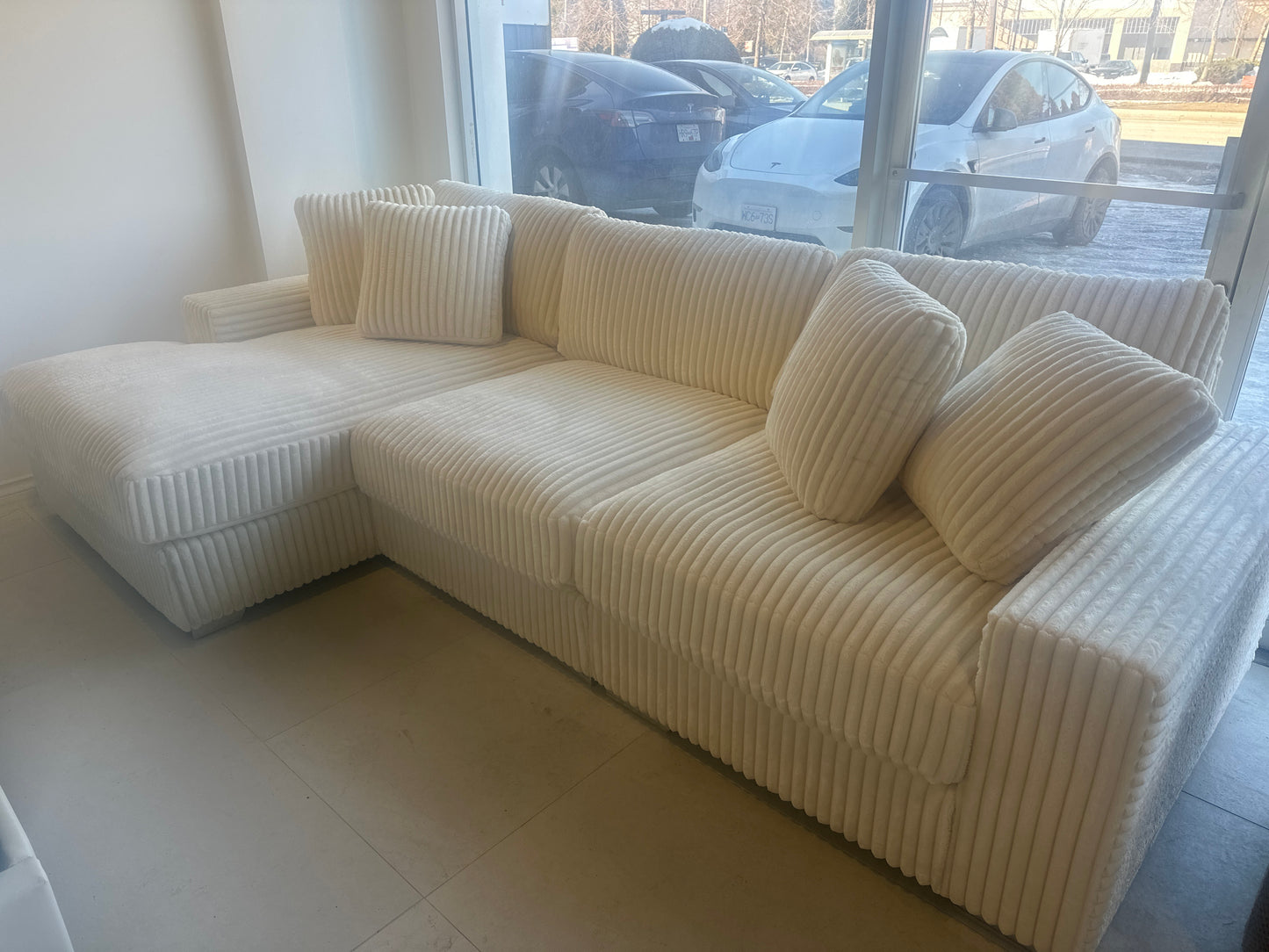 Creamy Sectional - SF102