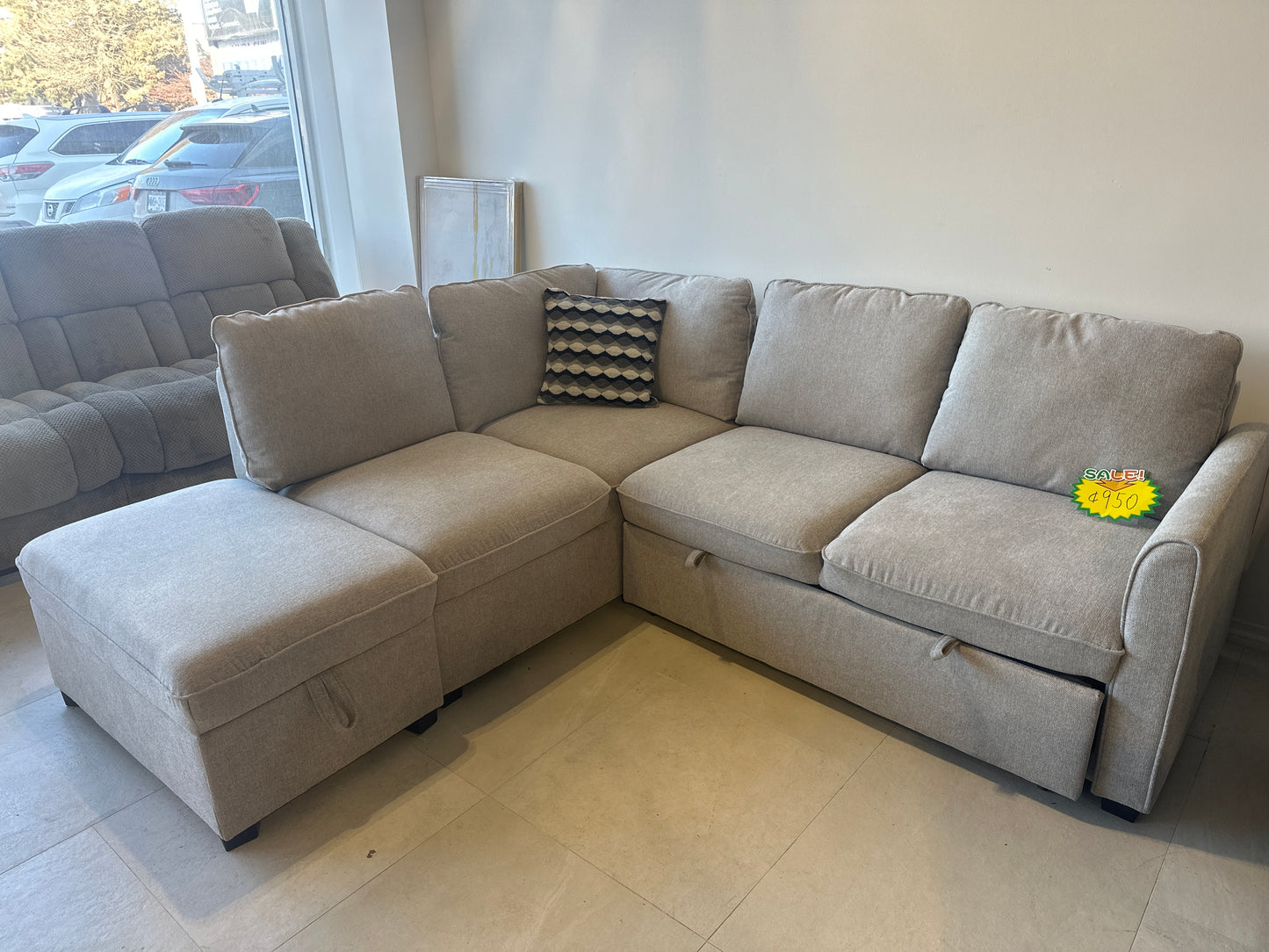 Grey Sectional Set - SF104