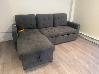 Sofabed dark grey - SF213